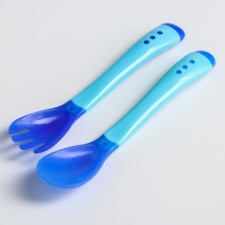 Set of feeding devices: thermal and thermal engine, 2 pcs., Blue color