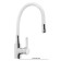 MIRA 5098-3 kitchen mixer, single-legged, 35 mm cartridge, flexible spout, chrome/white