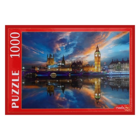 Puzzle "Big Bin at sunset", 1000 elements-1