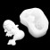 Mold Silicon "Sleeping Little Mermaid" 8.5x7.2x4 cm