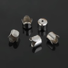 Counter for the cord, the color of silver, SM-305-4, 7 mm, (set of 20 pcs.)