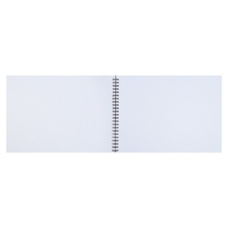 Album for drawing A4 30 sheets, on spirals, Erichkrause, "Pastel Bloom" Purity plastic cover cover-3
