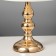 Table lamp "Adele" 1x40W E27 220V gold 21x21x37 cm Risalux