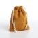 Cosmetic bag - a bag of ties, mustard color