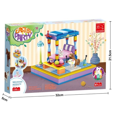 Designer Spring "Bedroom and animals", 250 parts-2