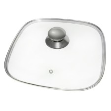 Panairo Chrome cover, with a lid, size 27x27 cm