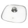 Panairo Chrome cover, with a lid, size 27x27 cm