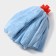 Nozzle for a mop belt shade “wide loops”, microfiber 200 gr, mix color