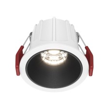 The built-in lamp Technical DL043-01-10W4K-D-RD-WB, LED, 10 W, 65x65x52 mm, 500 lm, 4000k, white-black