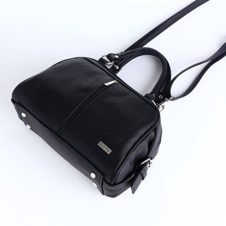 Women's bag with lightning, black color-6
