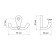 Furniture tundra TKD003, two -rod, bronze, 8 pcs TMP