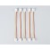 The bilateral flexible connector for LED tape 2835 12/24V (3 contacts) 150 mm GS7651, 5 pcs