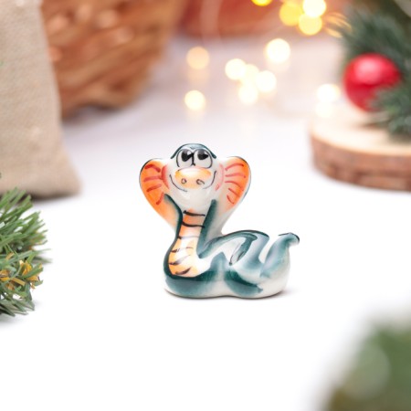 Souvenir "Snake Zoya", Gzhel, Color, 5.5 cm-1
