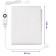 Electrics KT-2061, 150x80 cm, 6 modes, white