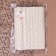 Knitted lace, 20 mm × 10 ± 1 m, beige color