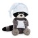 Soft toy "Raccoon Danny: Sweet Dreams", 20 cm