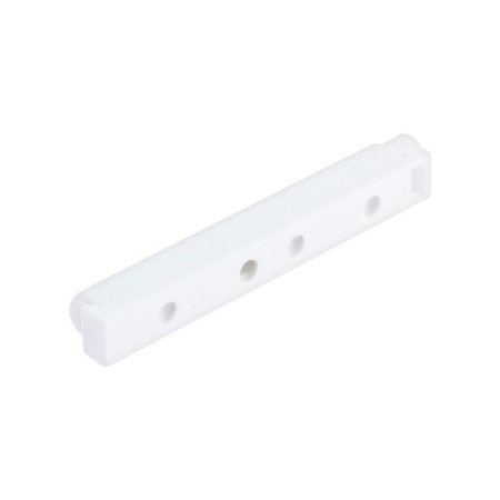 TK01 Push-to-Open pusher hidden installation, white, for glass doors 86.5-3