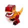 Dinosaurus “Dinobot” IQ Bot, interactive: reacts to touch, sound, light, metal, batteries, yellow