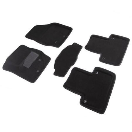 Pile rug for Volvo XC90, 2002-2015, black