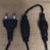Garland “thread” 10 m, IP44, UMS, dark thread, 100 LED, yellow glow, 220 V