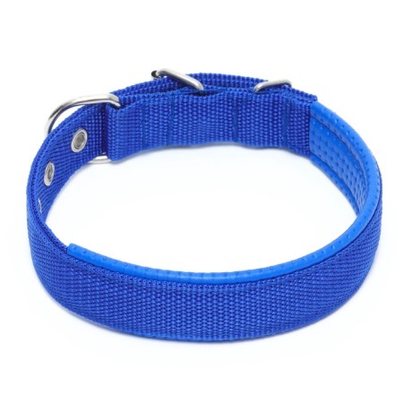 Collar "Comfort" Combined, 55 x 2.5 cm, Osh 40-50 cm, blue-2