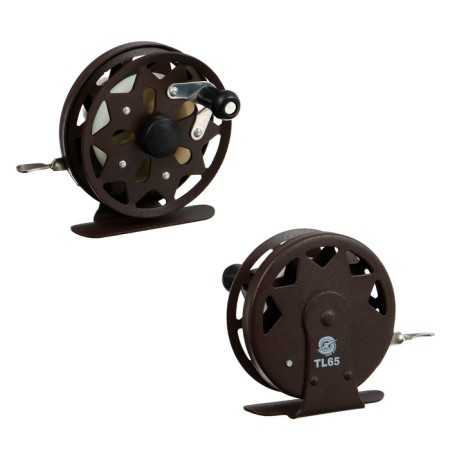 Inertial coil, metal, diameter 6.5 cm, dark brown color, TL65-1