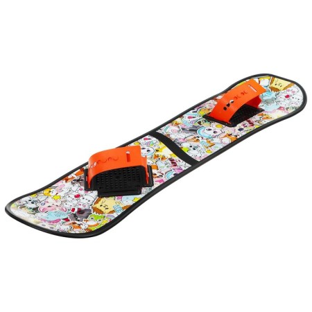 Snowboard Children's Snow Cat with lightweight mounts, 95 cm, colorful color-3