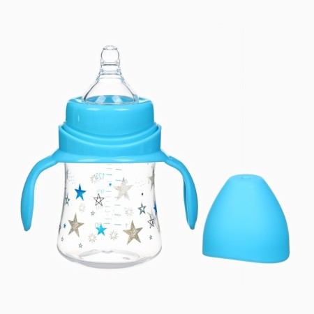 Finding bottle Ø50mm shg, +0x., 150ml, blue color