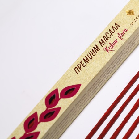 Incense "Premium Masala Kshar Flora", 20 wands in packaging-1