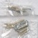 A set of wall shelves "Ski" white, 60*15cm, thickness 3cm