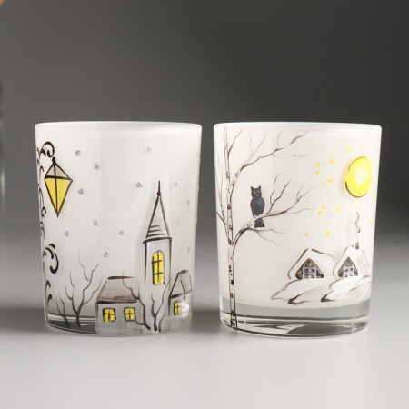 Summary "Snow Fairy Tale-Mix White" 9x7.5 cm, 250 ml