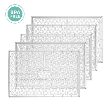 Drywall for vegetables and fruits KitFort KT-1936, 400 W, cord 1 m-2