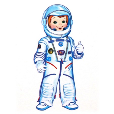 A set of cards. Counting material. Rocket, astronaut. 20 cards-2