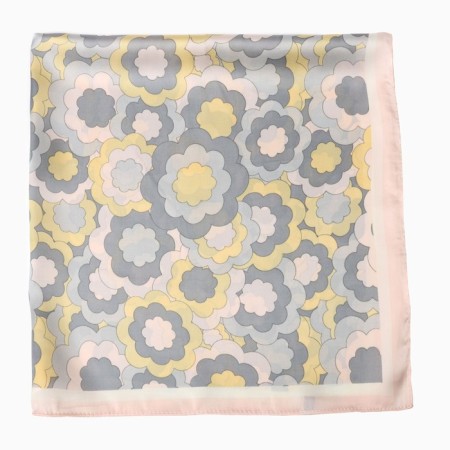 Women's scarf minku rr 70*70 cm, col. grey-2