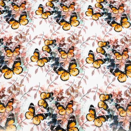 Paper packing glossy two -core "butterflies", 100 x 70 cm-2