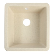 Curler for a kitchen made of Zein 27/Q2, 463 x 433 mm, rectangular, overflow, beige color