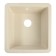 Curler for a kitchen made of Zein 27/Q2, 463 x 433 mm, rectangular, overflow, beige color