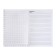 Delicidal Lowed Boss A5, 140 sheets in a cage, with a handle, PVC cover, mix