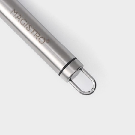 A spoon for the formation of mitballs Magistro Solid, 23 × 6.5 cm, chrome color-2