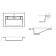 Walked shells Uperwood Next 70 cm, rectangular, gray glossy