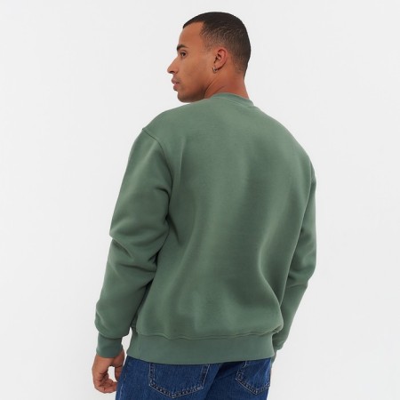 The male sweatshirt was launched, the color is green, size 52 (xxl)-1