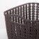 Storage basket with handles "Weaving", plastic, 17 × 12.5 × 10.5 cm, color mix