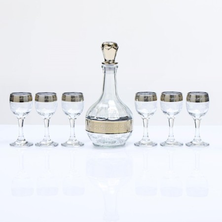 Baroque baro-bar of baroque, decanter, 6 glasses-3