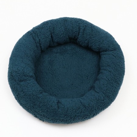 Lynchik for dogs and cats "comfort", soft fur, 45 x 35 x 11 cm, green-1
