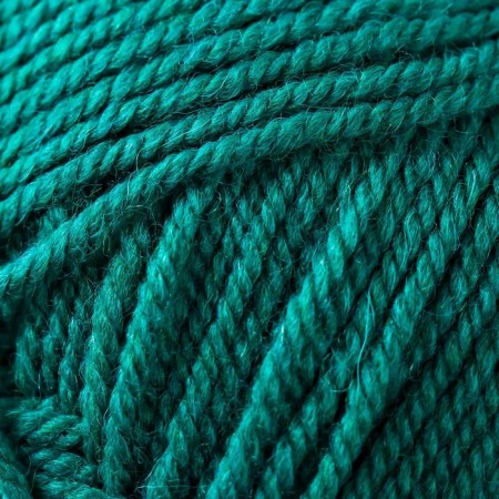 Yarn "Narodnaya" 30% wool, 70% acrylic volume 220m/100g (573-t. Isumrud)-2