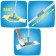 Hausmann Profi Professional mop for wet floor cleaning with telescopic handle