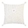 Decorative pillowcase "Ethel" BOHO, 45x45 cm, milk color, 100% cotton