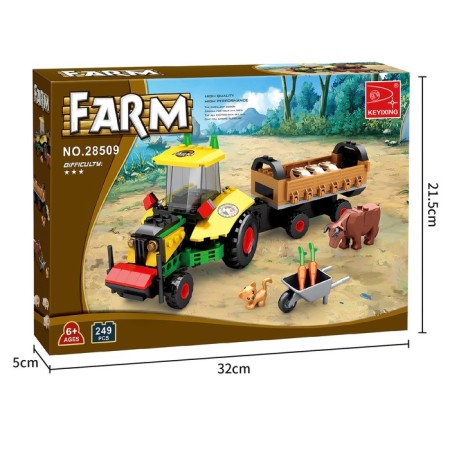 Constructor Farm "Tractor with a Teel", 262 details-2