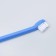 Set of dental brush two -sided + brush Batter + Massager for gums (set 3 pcs), mix