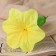 Artificial flowers "Hippeastrum" D-12 cm H-23 cm, yellow